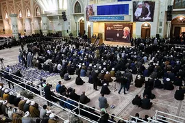 مراسم چهلمین روز درگذشت آیت‌الله اکبر هاشمی رفسنجانی
