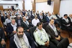آیت‌الله محمدباقر محمدی لائینی در دیدار اعضای ستاد بزرگداشت هفته دفاع مقدس و جمعی از پیشکسوتان جهاد و مقاومت