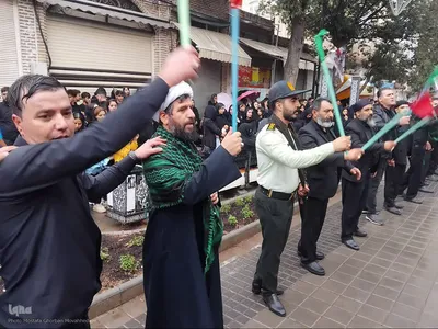 مراسم "محفل اشک"ویژه تاسوعای حسینی در اهر