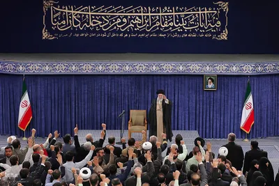 دیدار کارگزاران حج با رهبر معظم انقلاب