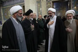 مراسم یادبود آیت‌الله سید محمد شاهچراغی در قم