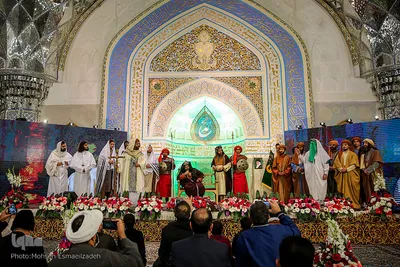 مراسم تغییر نام صحن جامع رضوی به صحن پیامبر اعظم (ص)
