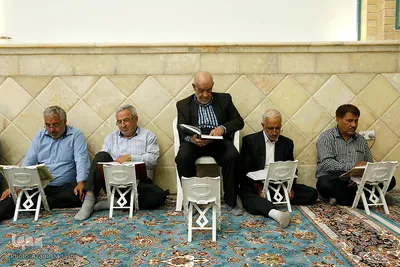 جزخوانی قرآن در مسجد امام حسن عسگری(ع) قزوین