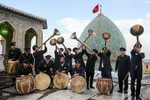 لحظه تحویل سال ۱۴۰۳ در حرم حضرت شاهچراغ(ع)