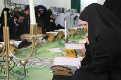 کرسی تلاوت دانش‌آموزی در ملایر