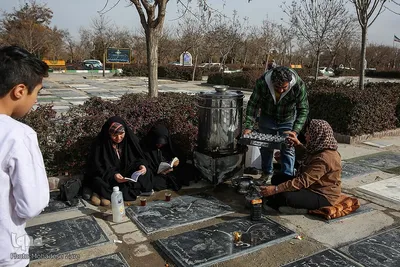 آیین چراغ برات در مشهد