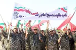 تجمع بزرگ بسیجیان خوزستان