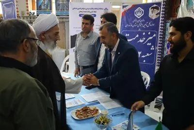 اقامه نماز جمعه ساری با امامت آیت الله محمد باقر لائینی