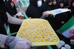 مراسم تشییع و تدفین پیکر ۳شهید در شهرستان اسکو