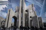 آیین بدرقه و وداع با پیشکسوت شعر و ادب ایران استاد علی نظمی‎