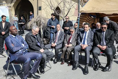 
مراسم خاکسپاری سفیر سابق فلسطین در بهشت زهرا
