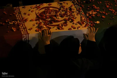 وداع با پیکر پاک ۱۰۰ شهید گمنام