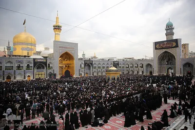 عزاداری شهادت امام رضا (ع) در مشهد الرضا(ع)