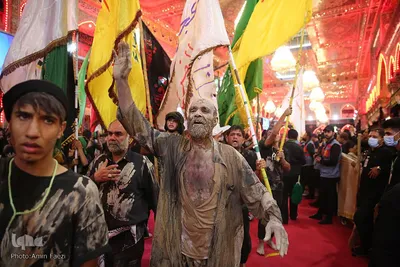 عزاداری شب اربعین در کربلا