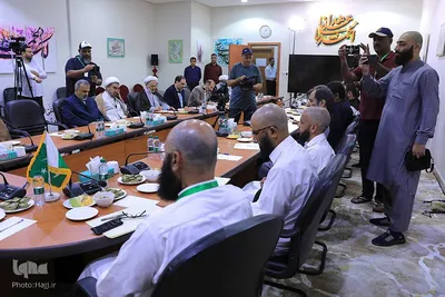 دیدار وزیر امور مذهبی پاکستان با سرپرست حجاج ایرانی