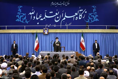 دیدار جمعی از اساتید دانشگاه‌ها با رهبرمعظم انقلاب