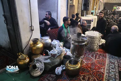 بزم روضه روز ۲۸صفر در منزل مرحوم محمدباقر روحانی