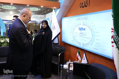 غرفه ایکنا در پنجمین روز بیست و سومین نمایشگاه مطبوعات