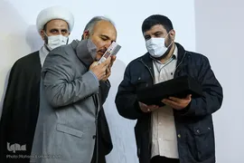 آیین تکریم از مسعود نوذری، عکاس پیشکسوت حضرت رضا(ع)