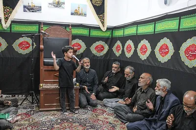 عزاداری سوم شهادت امام حسین(ع) در بازار تبریز‎