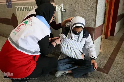 مانور زلزله در استان همدان
