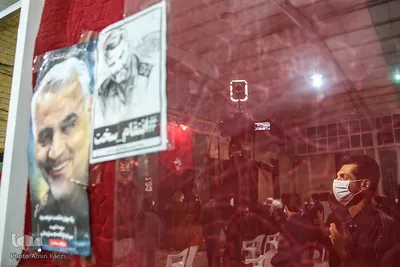 مراسم عزاداری هیئت بسیج رسانه فارس