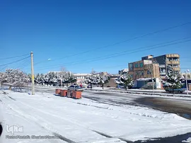 طبیعت زمستانی و روزهای سرد شهرستان اهر