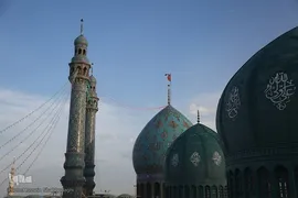 مسجد مقدس جمکران در شب نیمه شعبان