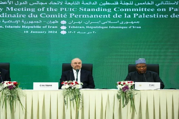 رئيس البرلمان الايراني: بقاء الكيان الصهيوني يعتمد على الإرهاب والإبادة الجماعية