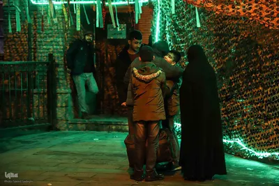 مراسم معنوی اعتکاف در تبریز