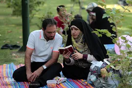 مراسم معنوی دعای عرفه در دانشگاه تهران