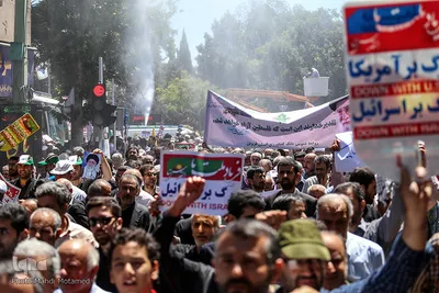 راهپیمایی روز قدس در قزوین