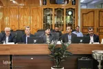 نشست ستاد انتخابات اصفهان پیش از آغاز رأی‌گیری