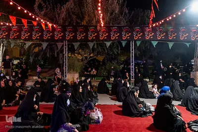 حسینیه ایران؛ عزاداری شب پنجم محرم‎‎