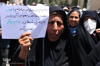 تجمع حامیان «حیا، غیرت و حجاب» در شیراز