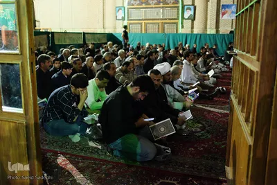 مراسم شب قدر در آستان امامزاده سید حمزه (ع) تبریز