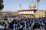اقامه نماز عید سعید فطردر حرم شاهچراغ(ع)