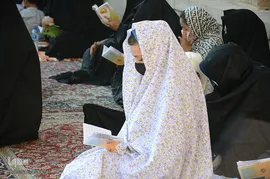 مراسم دعای عرفه در آستان مقدس حضرت سید حمزه(ع) تبریز