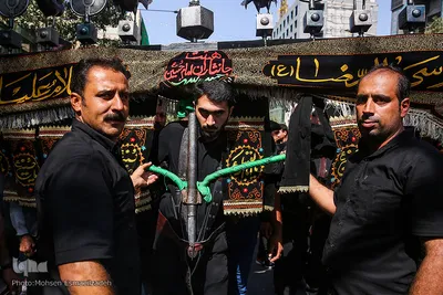 مراسم عزاداری ۲۸ صفر، سالروز وفات پیامبر گرامی اسلام (ص) و امام حسن مجتبی(ع) در مشهد
