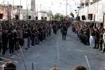 رژه عزاداران شاه حسین گوی استان آذربایجان شرقی در اهر