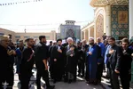 عزاداری هیئت عشایر قشقایی در حرم شاهچراغ(ع)