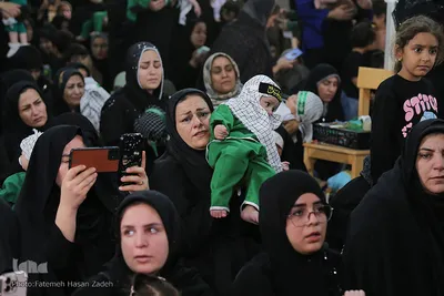 مراسم شیرخوارگان حسینی در یاسوج