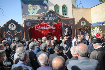 تشییع والده سردار سرتیپ پاسدار غلامحسین غیب‌پرور