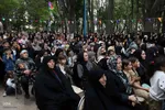 حضور خادمین و پرچم حرم مطهر امام رضا(ع) در اهر