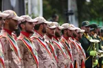 تشییع پیکر بسیجی شهید «امیر حسین‌پور» در تبریز‎