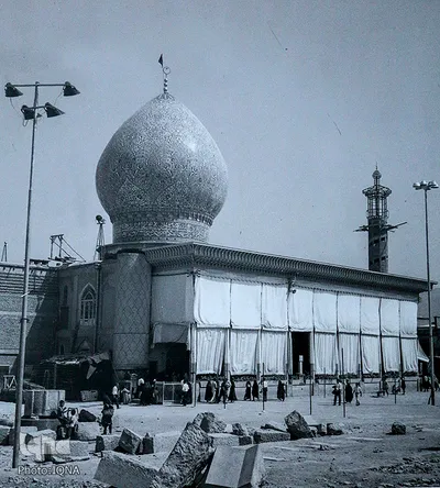 تصاویر قدیمی حرم مطهر شاهچراغ (ع)