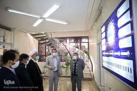 بازید حجت‌الاسلام و المسلمین محمدرضا مبلغی، رئیس فراکسیون امر به معروف و نهی از منکر مجلس از ایکنا
