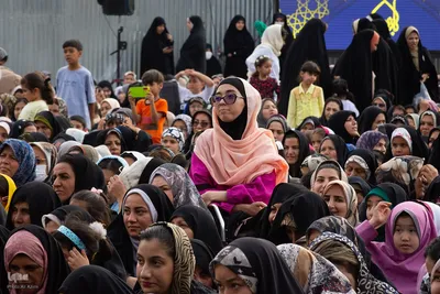 جشن روز دختر در حرم حضرت زینب خواهر امام رضا (ع)