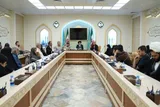 دیدار خانواده شهدای جنگ رمضان با تولیت مسجد جمکران