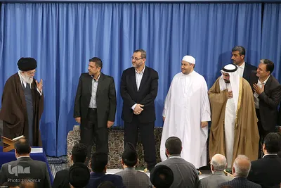 دیدار شرکت‌کنندگان در سی‌وپنجمین دوره مسابقات بین‌المللی قرآن با رهبر انقلاب